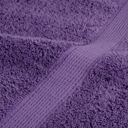vidaXL Premium Bath Towels "SOLUND" 4 pcs Purple 100x150 cm 600 gsm