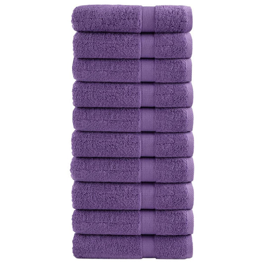 vidaXL Premium Bath Towels SOLUND 10 pcs 100x150 cm 600 gsm