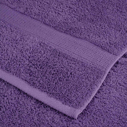 vidaXL Premium Sauna Towels SOLUND 2 pcs Purple 80x200 cm 600 gsm