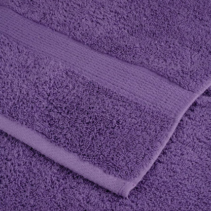 vidaXL Premium Towels SOLUND 2 pcs Purple 100x200 cm 600 gsm