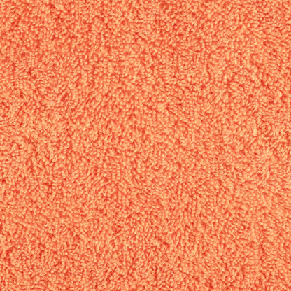 vidaXL Premium Wash Towels SOLUND 2 pcs Orange 30x30 cm 600 gsm
