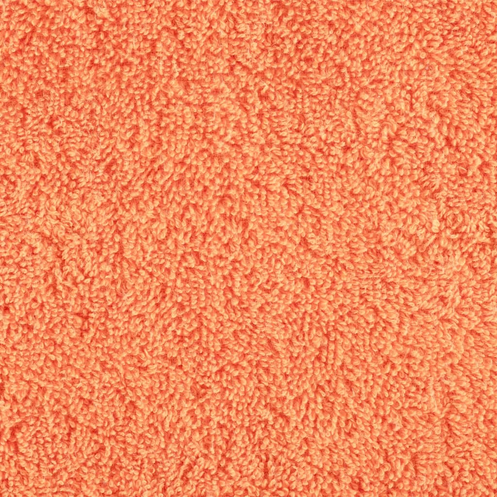 vidaXL Premium Guest Towels SOLUND 4 pcs Orange 30x50 cm 600 gsm