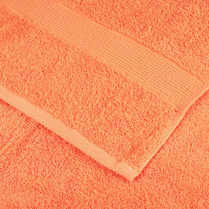 vidaXL Premium Guest Towels SOLUND 4 pcs Orange 30x50 cm 600 gsm