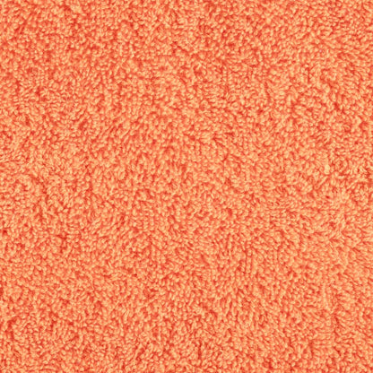 vidaXL Premium Bath Towels "SOLUND" 10 pcs Orange 100x150 cm 600 gsm