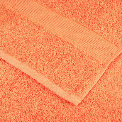 vidaXL Premium Sauna Towels SOLUND 4 pcs Orange 80x200 cm 600 gsm