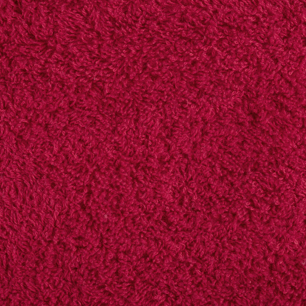 vidaXL Premium Bath Towels "SOLUND" 4 pcs Red 100x150 cm 600 gsm