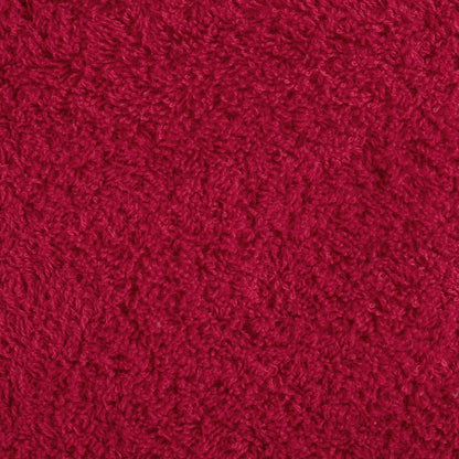 vidaXL Premium Bath Towels "SOLUND" 10 pcs Red 100x150 cm 600 gsm