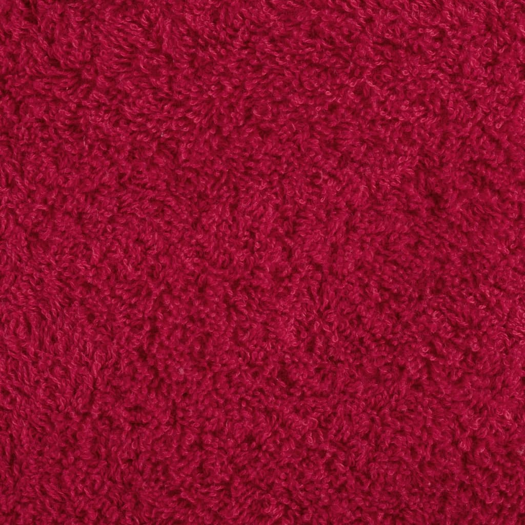 vidaXL Premium Sauna Towels SOLUND 4 pcs Red 80x200 cm 600 gsm