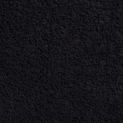 vidaXL Premium Wash Towels SOLUND 2 pcs Black 30x30 cm 600 gsm