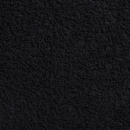 vidaXL Premium Shower Towels SOLUND 10 pcs Black 70x140 cm 600 gsm