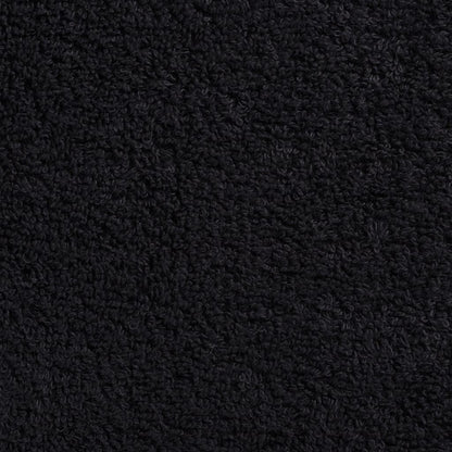 vidaXL Premium Sauna Towels SOLUND 4 pcs Black 80x200 cm 600 gsm