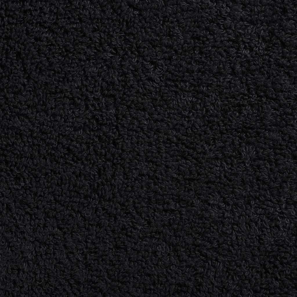 vidaXL Premium Towels SOLUND 2 pcs Black 100x200 cm 600 gsm