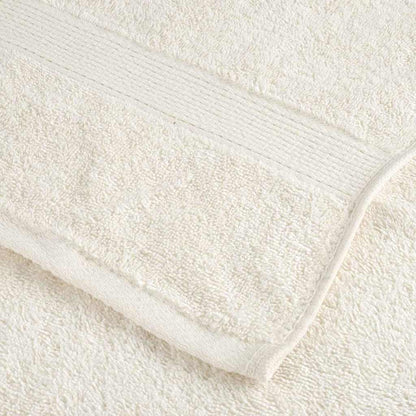 vidaXL Guest Towel SOLUND 2 pcs Cream 15 x 21 cm 550 gsm