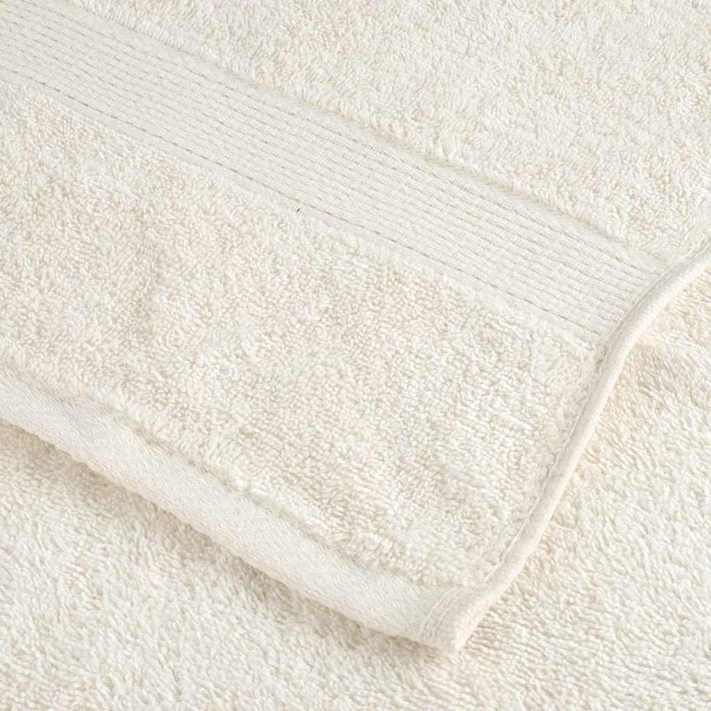 vidaXL Guest Towel SOLUND 4 pcs Cream 15 x 21 cm 550 gsm