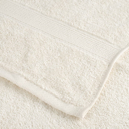 vidaXL Premium Shower Towels SOLUND 2 pcs Cream 70x140 cm 600 gsm
