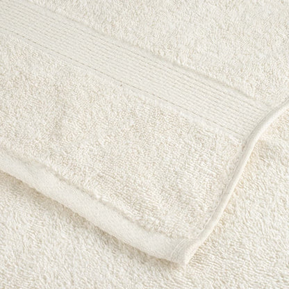 vidaXL Premium Shower Towels SOLUND 10 pcs Cream 70x140 cm 600 gsm