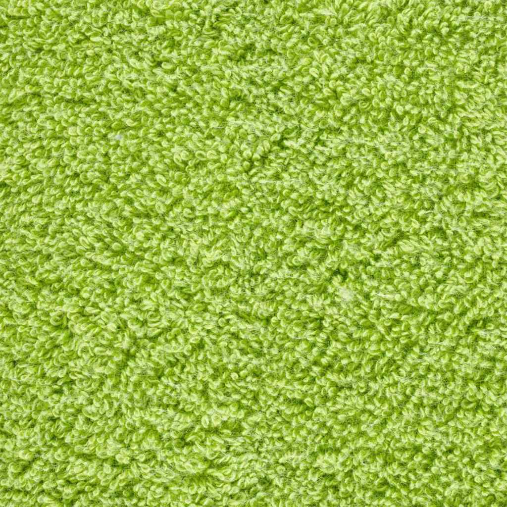 vidaXL Guest Towel SOLUND 2 pcs Green 15 x 21 cm 550 gsm