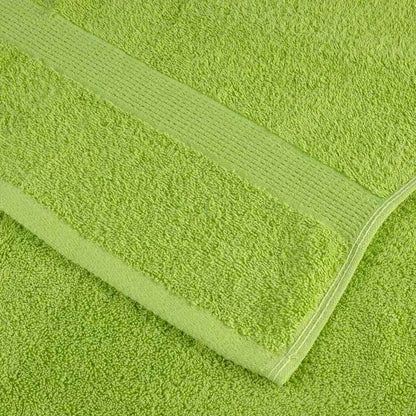 vidaXL Guest Towel SOLUND 2 pcs Green 15 x 21 cm 550 gsm