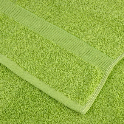 vidaXL Premium Hand Towels SOLUND 2 pcs Apple Green 50x100 cm 600 gsm