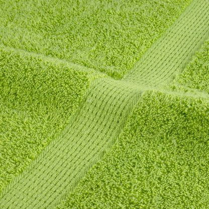 vidaXL Premium Bath Towels "SOLUND" 2 pcs Apple Green 100x150 cm 600 gsm
