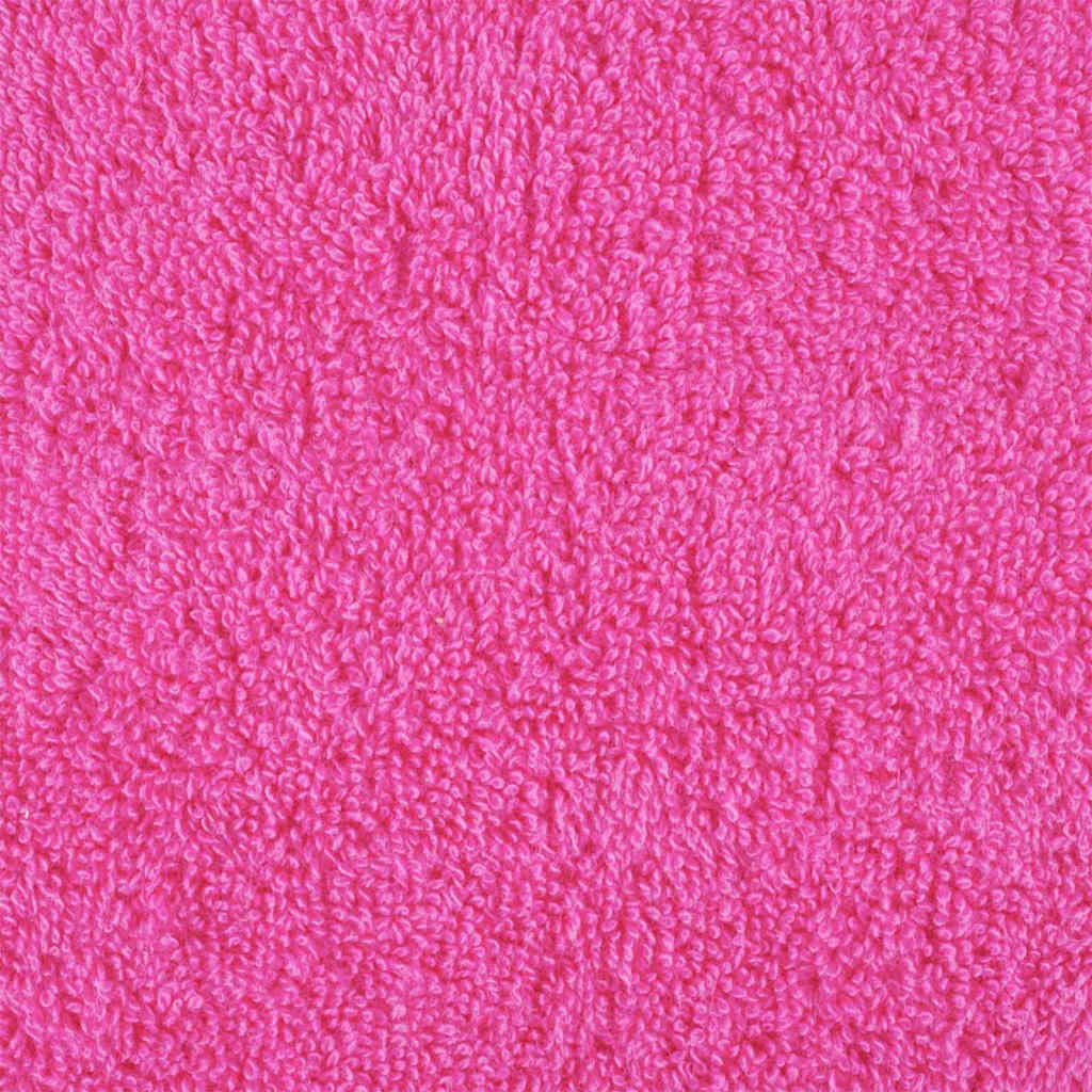 vidaXL Guest Towel SOLUND 10 pcs Pink 15 x 21 cm 550 gsm