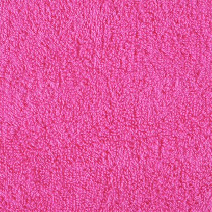 vidaXL Guest Towel SOLUND 10 pcs Pink 15 x 21 cm 550 gsm