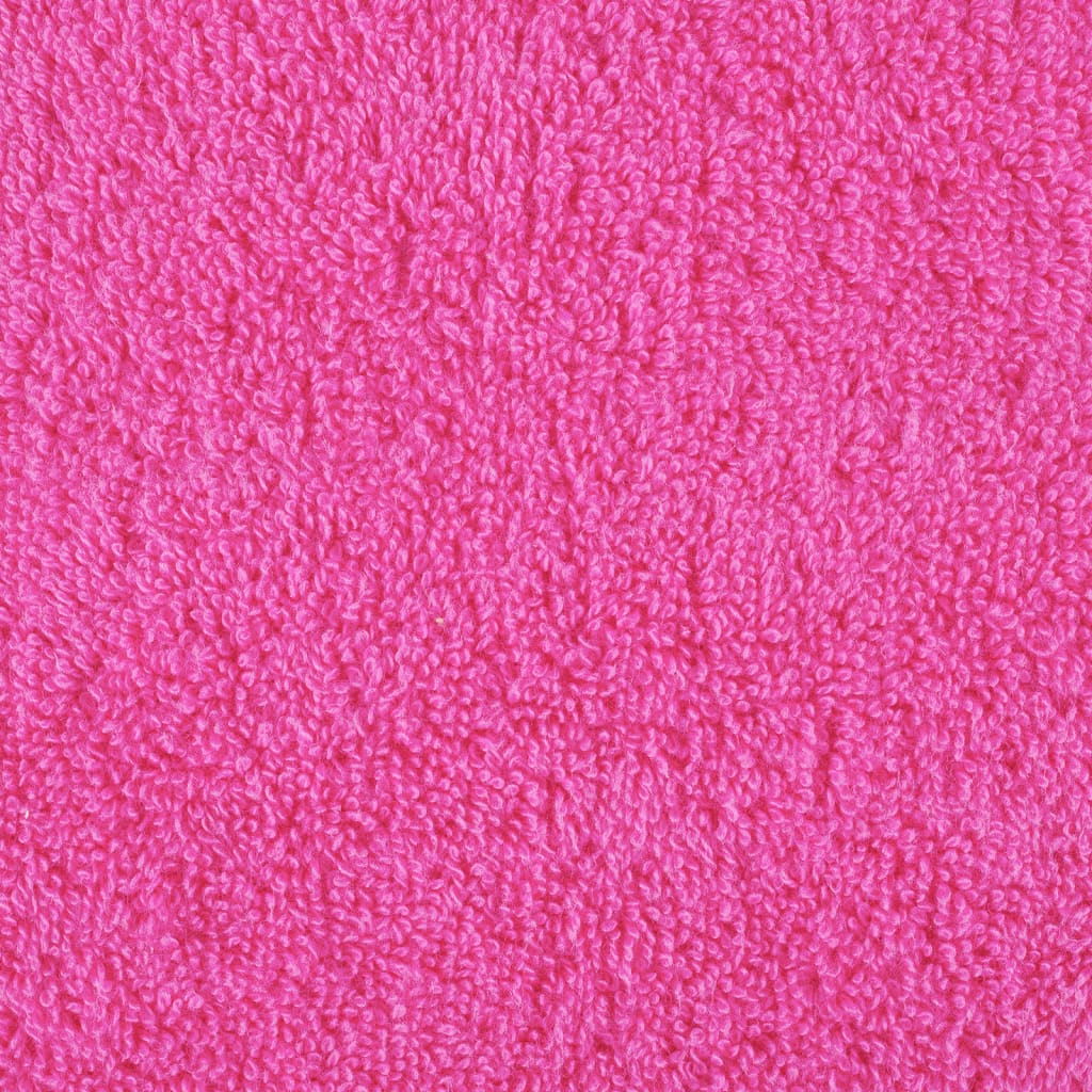 vidaXL Premium Bath Towels "SOLUND" 10 pcs Pink 100x150 cm 600 gsm