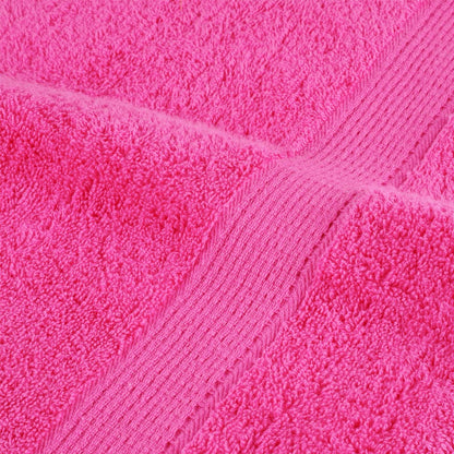 vidaXL Premium Sauna Towels SOLUND 2 pcs Pink 80x200 cm 600 gsm