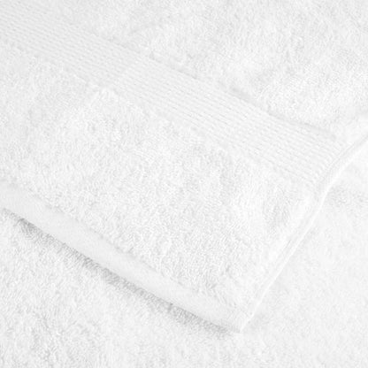 vidaXL 8 Piece Premium Towel Set SOLUND White 600 gsm