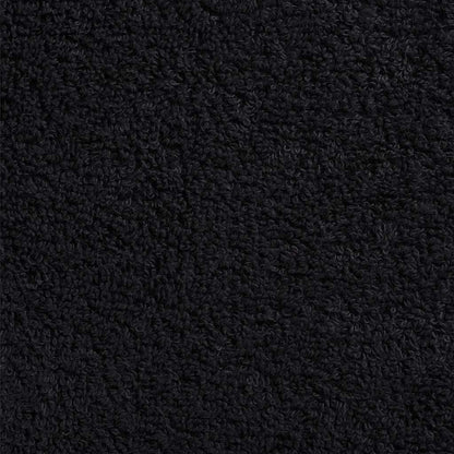 vidaXL 8 Piece Premium Towel Set SOLUND Black 600 gsm