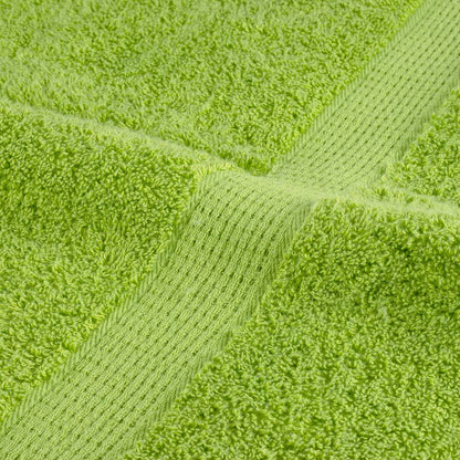 vidaXL 12 Piece Premium Towel Set "SOLUND" Apple Green 600 gsm