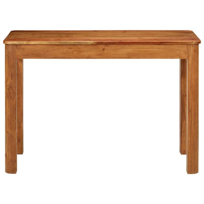 vidaXL Dining Table 110x55x76 cm Solid Wood Acacia