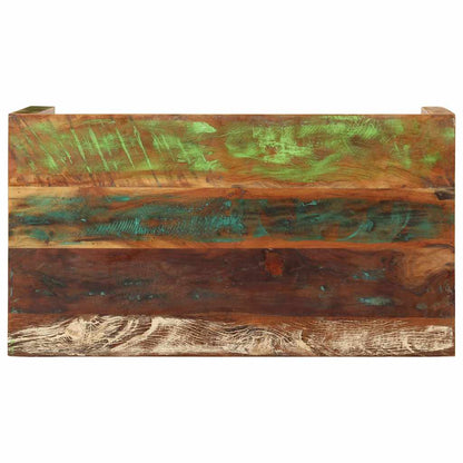 vidaXL Coffee Table 110x55x40 cm Solid Reclaimed Wood
