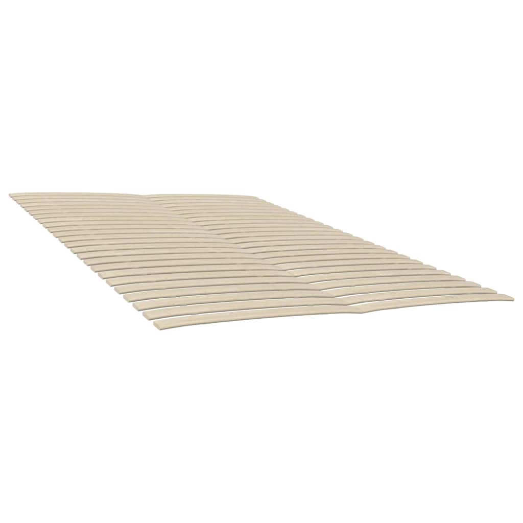 vidaXL Bed Slats Replacements with 48 Slats 2 pcs 80x200 cm