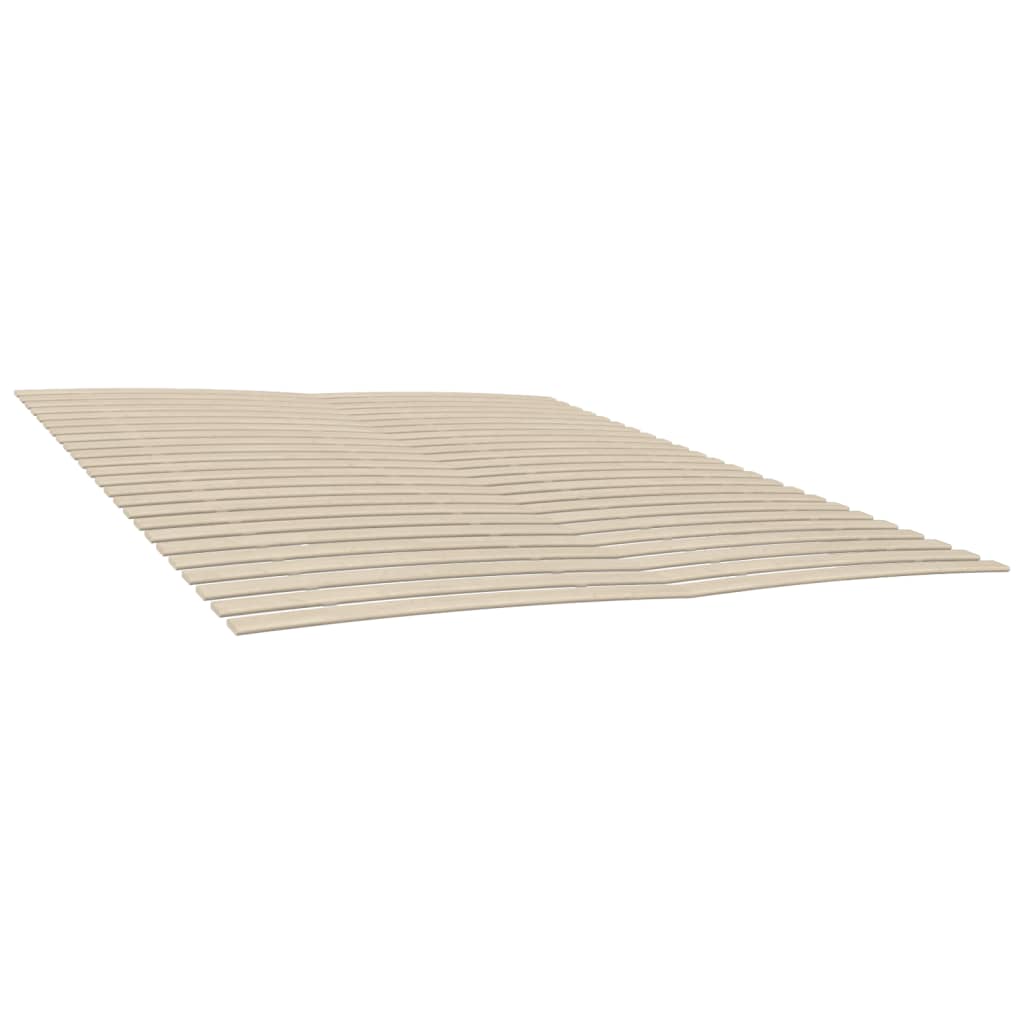 vidaXL Bed Slats Replacements with 48 Slats 2 pcs 100x200 cm