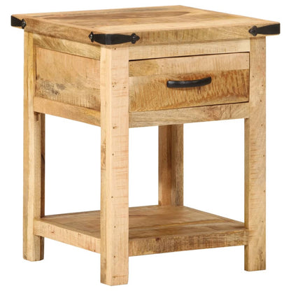 vidaXL Bedside Cabinet 40x40x50 cm Solid Wood Mango