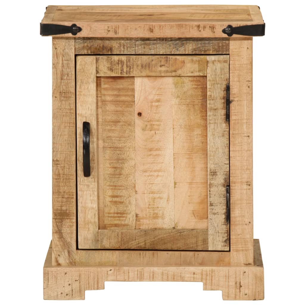 vidaXL Bedside Cabinet 40x35x50 cm Solid Wood Mango