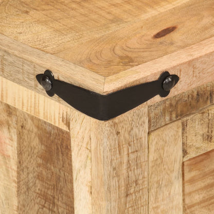 vidaXL Bedside Cabinet 40x35x50 cm Solid Wood Mango