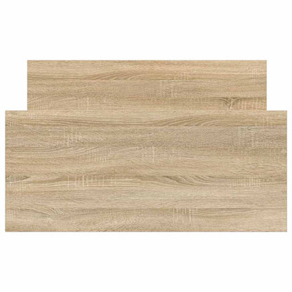 vidaXL Bed Frame without Mattress Sonoma Oak 90x190 cm Engineered Wood