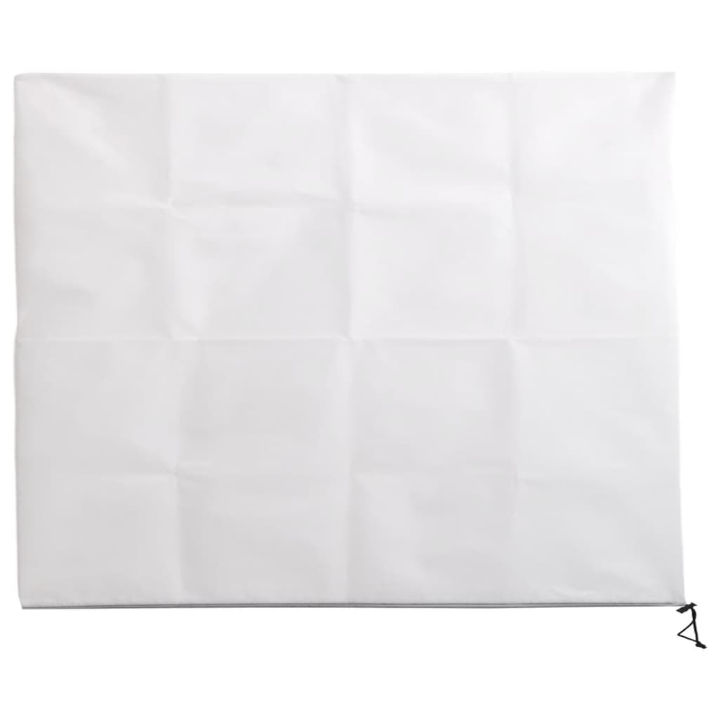 vidaXL Plant Fleece Cover with Zip 70 g/m² 3.14x2.5 m