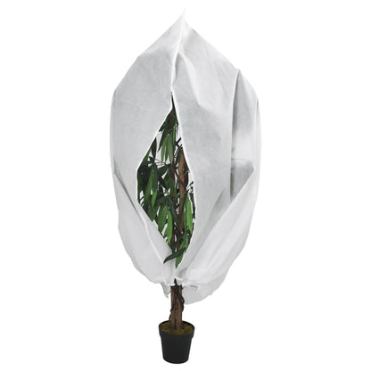 vidaXL Plant Fleece Cover with Zip 70 g/m² 3.93x3.5 m