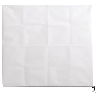 vidaXL Plant Fleece Cover with Zip 70 g/m² 3.93x3.5 m