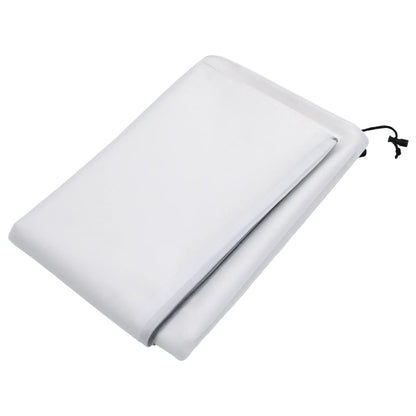 vidaXL Plant Fleece Cover with Zip 70 g/m² 3.93x3.5 m