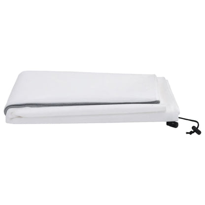 vidaXL Plant Fleece Cover with Zip 70 g/m² 3.93x3.5 m