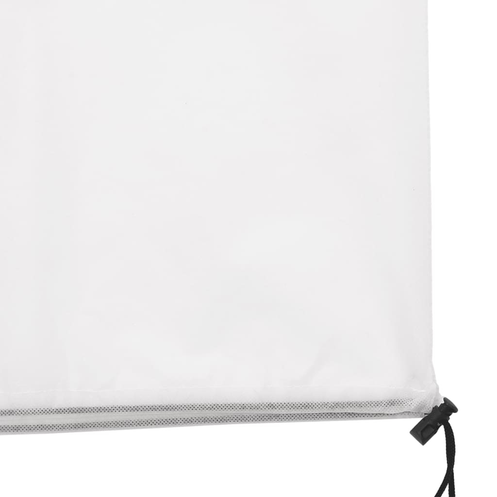 vidaXL Plant Fleece Cover with Zip 70 g/m² 3.93x3.5 m