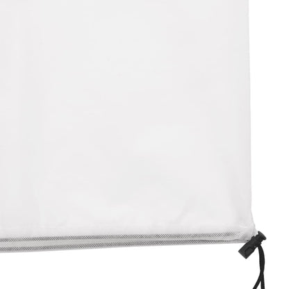 vidaXL Plant Fleece Cover with Zip 70 g/m² 3.93x3.5 m