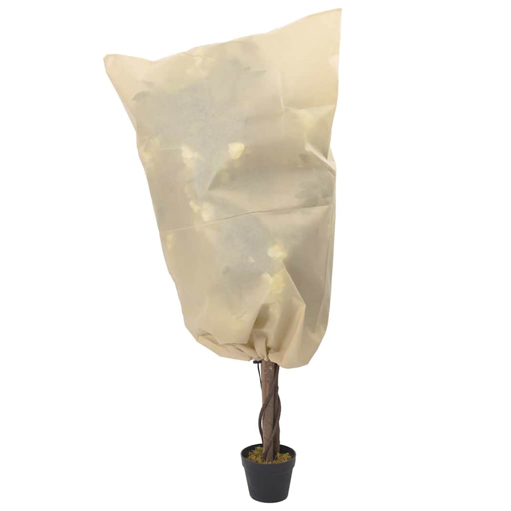 vidaXL Plant Fleece Covers with Drawstring 4 pcs 70 g/m² 0,8x1 m