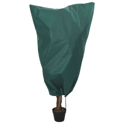 vidaXL Plant Fleece Covers with Drawstring 4 pcs 70 g/m² 0.8x1.2 m