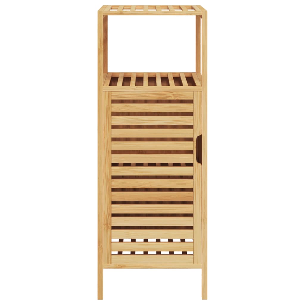 vidaXL Bathroom Cabinet with Shelf 36x33x87 cm Bamboo