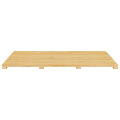 vidaXL Bamboo Bath Mat 54x36 cm